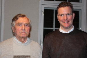 Kieler Kammerchor -  Mitgliederversammlung 2010 - Willi Amft und Gunnar Gradert
